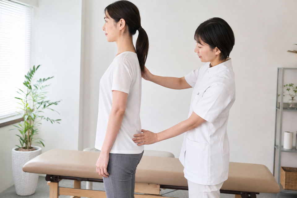 肋骨が開いて見える原因は？サラシの注意点と姿勢・呼吸の整え方